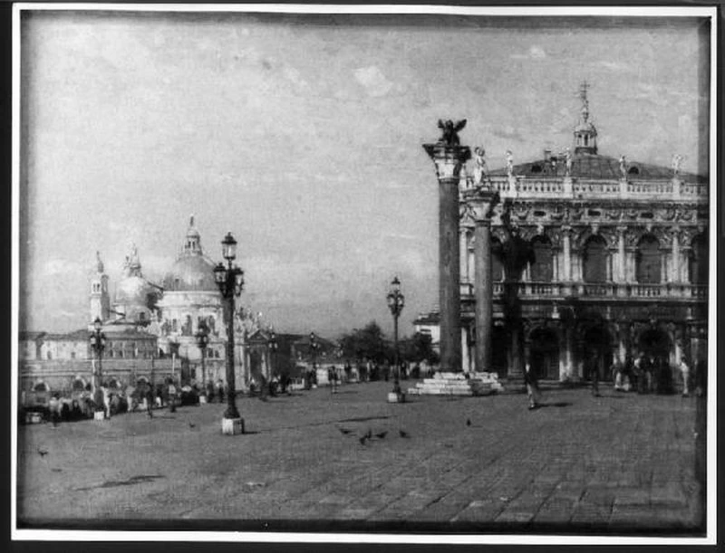 Piazza San Marco a Venezia - Pinacoteca Ambrosiana, Milano